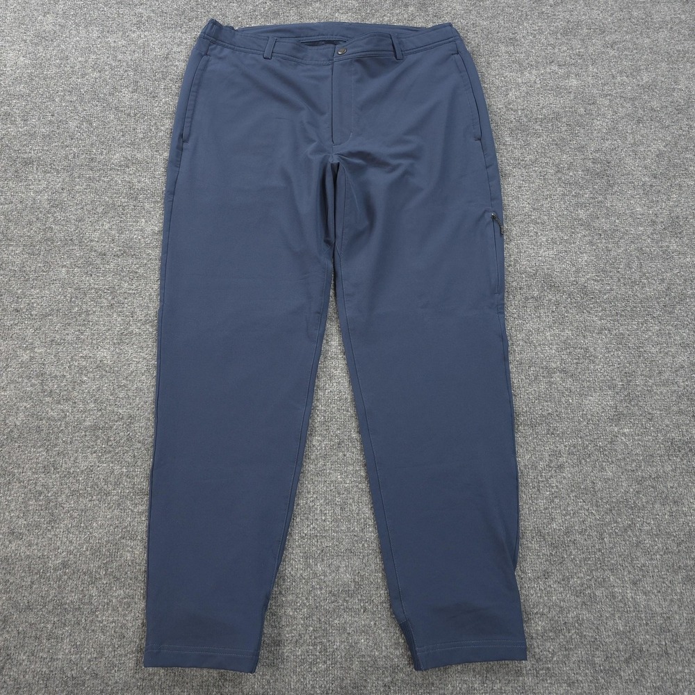Mack Weldon Pants‎ Mens XL Blue Radius Flex Jogger Performance Travel Gym Casual